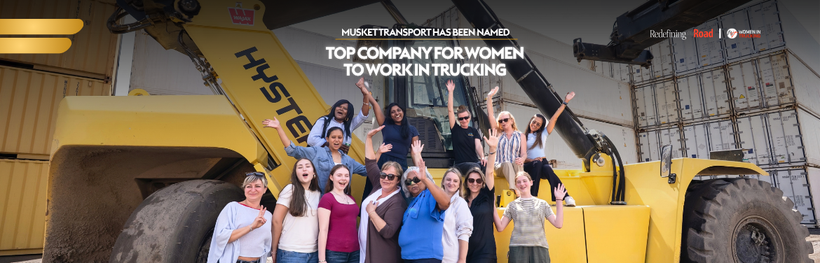Musket Transport Named a 2026 Top Company for Women to Work in Transportation.